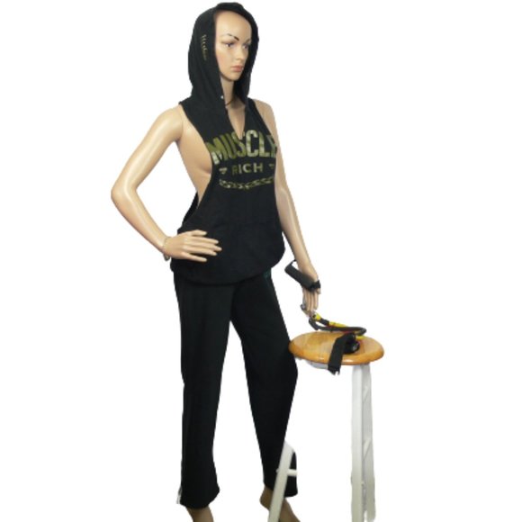 Muscle Rich Hoodie Muscle Style - Picture 2 of 5